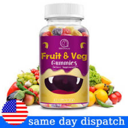 VEGGIES & FRUIT Supplements 60 Veggie & Fruit Capsules Vitamins & Minerals