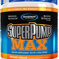 Gaspari Nutrition Superpump Max Pre-Workout 640g 40 Servings Orange Cooler New
