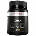 MUSASHI ZMA+ 60 Capsules Sports Mineral Complex Magnesium Zinc Manganese