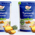 HEALTHY DELIGHTS Turmeric Soft Chews - Tropical Fruit Flavor - 30 count (2 Pack)