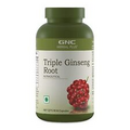 GNC Herbal Plus Triple Ginseng Root  Capsules Choose Size