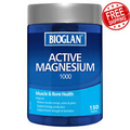 Bioglan Active Magnesium Inadequate Dietary 1000 Muscle Bone Healthy 150 Tablets