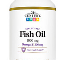 2PK 21st Century Fish Oil Omega-3 1000mg, 180 Softgels 740985228739VL