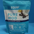 Equip Pure WOD Pre-Workout Powder Blackberry Lemon 1 lb  Exp 10/2025