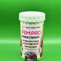 Doctors Pick FEM PRO Women’s Probiotics 60 Caps Exp 12/24 (Smeared)