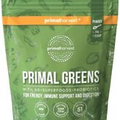Primal Harvest Super Greens Powder, 30 Servings w/+50 Greens Superfood Chlorella