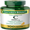 Time Released Vitamin C, Immune Support, Vitamin Supplement, 500Mg, 100 Capsules