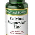 Nature's Bounty Calcium Magnesium Zinc -- 100 Caplets.