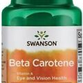 Beta-Carotene (Vitamin A) - 25000 IU - 100 softgels SWANSON Provitamin A