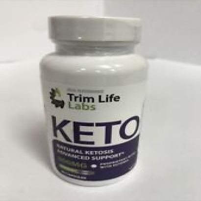 Trim Life Labs Keto Pills, BHB Ketones, Advanced Formula -800mg 60 Caps 03/2024.