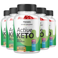 Active Keto ACV Gummies - Vegan, Weight Loss Supplement - 5 Bottles 300 Gummies