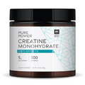 Dr. Mercola Pure Power Creatine Monohydrate - Unflavored, 17.60 oz, 100 Servings, Non-GMO, Gluten Free, Soy Free, NSF Certified Sport