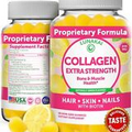 Collagen Gummies - Tastiest Proprietary Formula - 200mg Hydrolyzed Collagen G...
