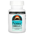 Source Naturals Provinal Omega-7 30 Softgels Dairy-Free, Egg-Free, Gluten-Free,