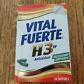 2 Pk Vital Fuerte H3 Multivitamin Supplement 30 Capsules Each