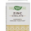 Zinc Chelate, Supports Immune Function*, 30 mg per serving, 100 Capsules