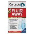 Caruso's Fluid Away 30 Tablets Anti-Inflammatory Fluid Retention Gout Carusos