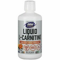 NEW Now Sports L-Carnitine Liquid 1000 mg Citrus Keto Friendly Vegan 32-Ounce