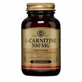 L-Carnitine 500 mg 60 Tabs By Solgar