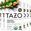 TAZO Regenerative Earl Grey for Health and Wellness High Caffeine and Bold Fl...