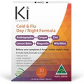 Ki Cold & Flu Day/Night Formula 30 Tablets Andrographis Colds Flu Symptom Relief
