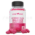 2 bottles Hormonal Balance PMS Relief 60 Gummies-Strawberry flavor