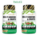 Balance of Nature Multi Green and Fruits - Whole Food Supplement 120 Tablets