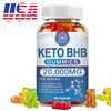 Keto BHB Diet Gummies - Fat Burner ACV Weight Loss Appetite Suppressant 20,000mg