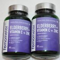 x2 Femometer Elderberry + VitaminC + Zinc 60 Gummies Immune Support Exp 02/24
