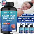 Magnesium Glycinate 500mg Per Serving - High Absorption Magnesium Taurate USA