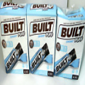 3 BUILT Bar Protein Bar, Gluten Free, Coconut Marshmallow Low Sugar Carb BB 7/24