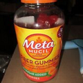 Metamucil Fiber Supplement Gummies, Orange Flavor, 180 Ct 6/2024