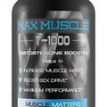 Max Muscle T-1000 - Test Booster - Increase Muscle Mass - Promotes Weight Loss