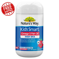 Nature’s Way Kids Smart Omega-3 Fish Oil Strawberry Children's Vitamins 50s