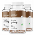 Pack of 3 x OstroVit Triple Ginseng VEGE 3 x 90 capsules