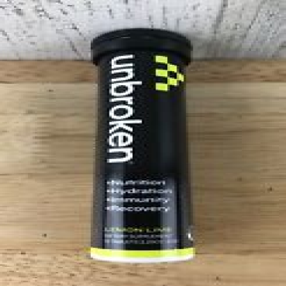 Unbroken - Electrolyte Tablets for Post Workout Recovery - Lemon Lime 10 Tablets