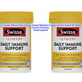 2 x Swisse Ultiboost Daily Immune Support Maintains Immune System 60 Tablets