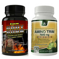 Xtreme Body Burn Weight Loss & Amino Trim Fat Burner Antioxidant Supplements