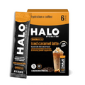 HALO Hydration Iced Caramel Latte (6 Sticks)
