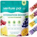 Venture Pal Sugar Free Electrolyte Powder Packets, Liquid Daily IV Drink Mix, 16