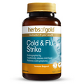 Herbs of Gold Cold & Flu Strike 30 Tablets Immune Support Andrographis Vegan