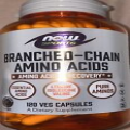 NOW FOODS Branched Chain Amino Acids - 120 Veg Capsules