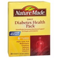 NEW Nature Made Daily DIABETIC Health Pack 60 Packets