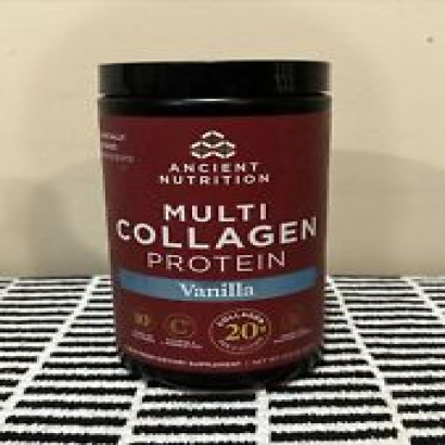 Ancient Nutrition Multi Collagen Protein Vanilla 8.9 oz (252 g) - 07/26