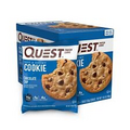 Quest Nutrition Soft Chocolate Chip Protein Cookies Keto Friendly Soy Free 12 Ct