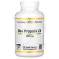 California Gold Nutrition Bee Propolis 2X Concentrated Extract 500mg 240pcs NEW