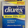 Diurex Max Water Pills - Caffeine Free - 58 Caplets - Exp. 03/2025