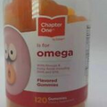 Chapter One Gummies, Great Tasting Omega 3 Gummies for Kids 120 Flavored Gummies