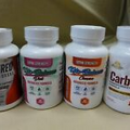 Lot of 4 Bottles KETO & Weight Loss Supplements: CarboFix, EZ Shred, Balance NEW