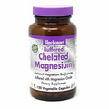Bluebonnet Nutrition Albion Buffered Chelated Magnesium 200 mg Vegetable Caps...